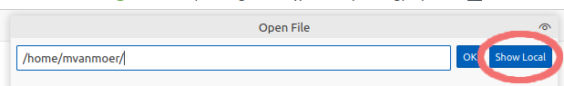 A screenshot showing the Visual Studio Code file browser